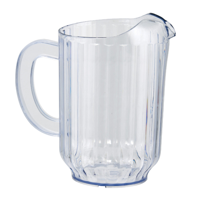 Winco WPS-60 Water Pitcher 60 Oz. (4 Pieces Per Pack)