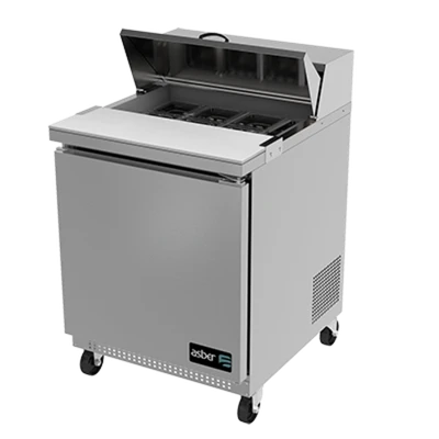 Asber APTS-27-8 27" W One Door Sandwich or Salad Top Prep Table