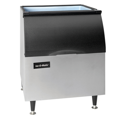 Ice-O-Matic B40 344 Lbs. Aluminum Top Hinged Slope Front Door Ice Bin