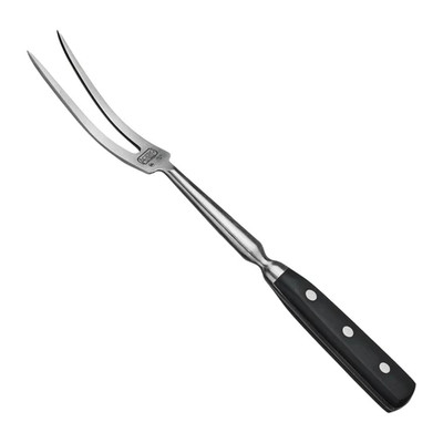 Winco KFP-121 12" High Carbon Stainless Steel Carving Fork