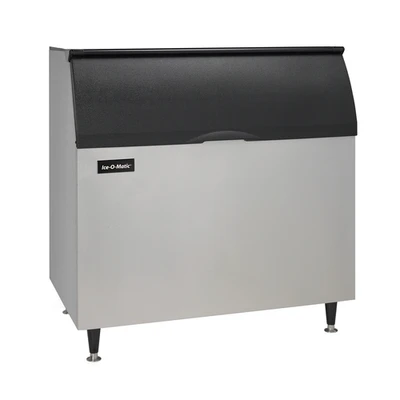 Ice-O-Matic B110 854 Lbs. Aluminum Top-Hinged Slope Front Door Ice Bin