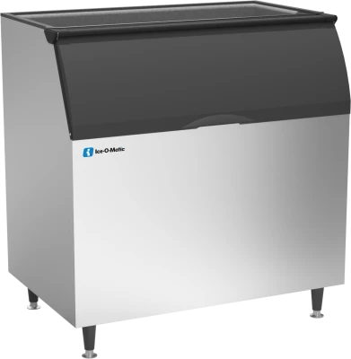 Ice-O-Matic B110 854 Lbs. Aluminum Top-Hinged Slope Front Door Ice Bin