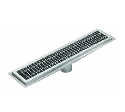 IMC Teddy FWR-60-SG FWR 7.5" x 60" Stainless Steel Floor Trough with Subway Grating