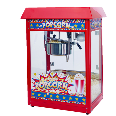 Winco POP-8R Countertop Showtime Popcorn Machine With Electric (1 Set)