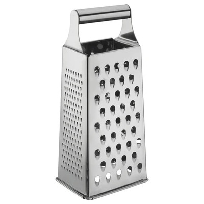 Winco SQG-1 4" x 3" x 9" Stainless Steel Grater