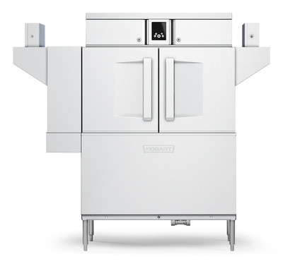 Hobart CL54-BAS+BUILDUP Low Temp Conveyor Dishwasher