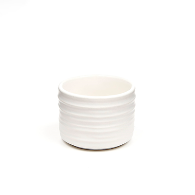 American Metalcraft PCWH2 2" 2 Oz. Porcelain White Round Sauce and Fry Cup
