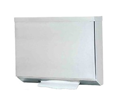 IMC Teddy TD Stainless Steel Paper Towel Dispenser Holds (300) 9-1/2" Multi-Fold Towels