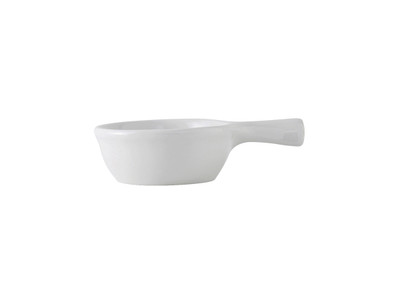 Tuxton BPS-0902 Porcelain Porcelain White French Casserole (2 Dozen Per Case)