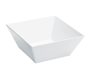 Cal-Mil SR263
 6 qt
 Plastic
 White
 Square
 Sierra Bowl