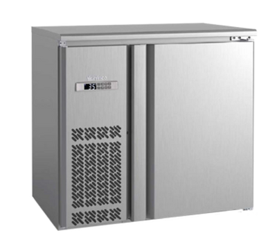 Infrico USA IMD-ERV36IISD 36.25"W One-Section Solid Door Back Bar Cooler