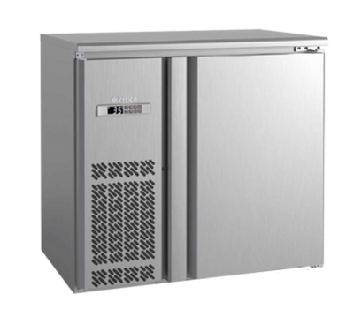 Infrico USA IMD-ERV36IISD 36.25"W One-Section Solid Door Back Bar Cooler