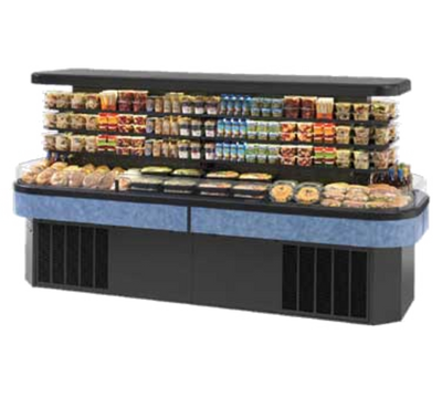Federal Industries IMSS120SC-3 120.5"W Specialty Display Island Self-Serve Refrigerated Merchandiser
