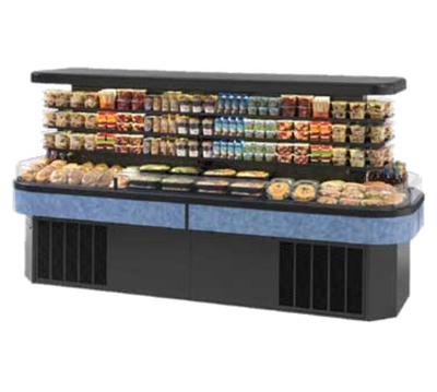 Federal Industries IMSS120SC-3 120.5"W Specialty Display Island Self-Serve Refrigerated Merchandiser