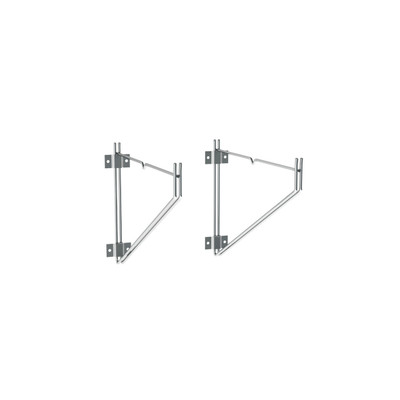 Metro 18Wb1C Regular Erecta Wall Mount 11-3/4"H Chrome Plated Finish
