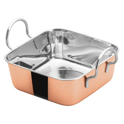 Winco DDSB-202C
24 Oz.
Copper
Square
Mini RoasTing Pan