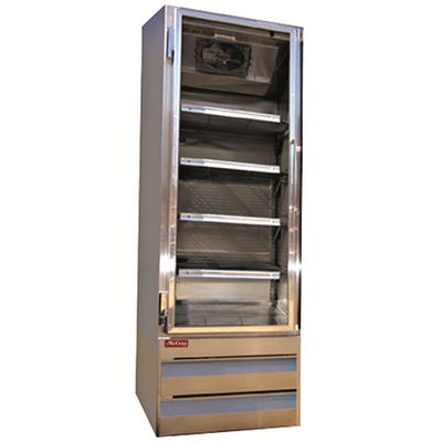 Howard McCray GF19BM-S-FF 26.5"W One-Section Glass Door Freezer Frozen Foods Merchandiser