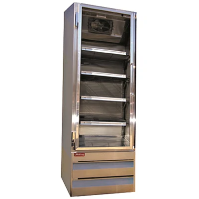 Howard McCray GF19BM-S-FF 26.5"W One-Section Glass Door Freezer Frozen Foods Merchandiser