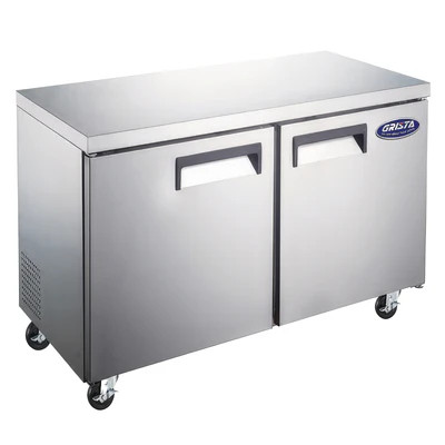 Admiral Craft GRUCRF-48 47.25" W 2-Section Grista Undercounter Refrigerator - 2.76 Amps