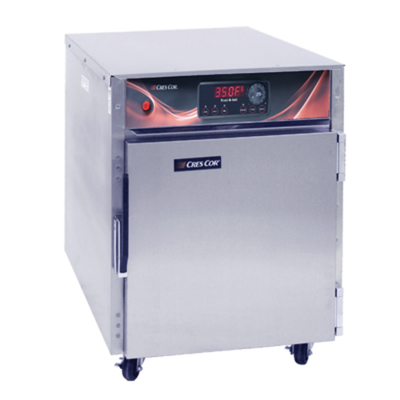 Cres Cor CO151XUA5DE 28" W Stainless Steel Half Height Undercounter Solid State Controls 2-Nickel Plated Steel Cook-N-Hold Cabinet - 120 Volts