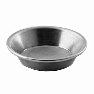 American Metalcraft 475 4.38&quot; x 1&quot; Aluminum Mini Pie Pan