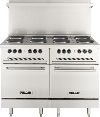 Vulcan EV48SS-8FP-208 48" Electric Restaurant Range - 208 Volts