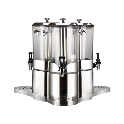 Bon Chef 40507 2 Gal. Juice Dispenser Stainless Steel Round