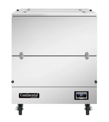 Continental Refrigerator MC3NSSDCW 34"W Stainless Steel Milk Cooler