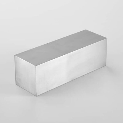 American Metalcraft SSR12 4" Square x 12" H Square Stainless Steel Riser