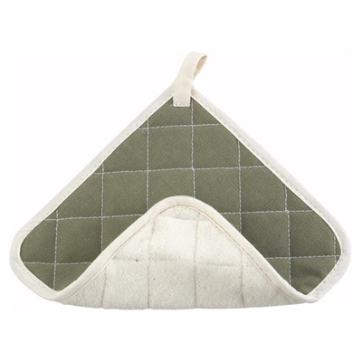 Winco PH-8B 8" x 8" White &amp; Gray Pot Holder 5 Dozen (Contains 1 Dozen)