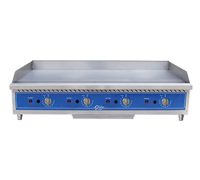 Globe GG60TG-NG 60" Natural Gas Countertop Griddle - 150,000 BTU