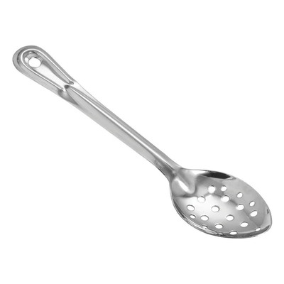 Winco BSPT-11 11" Stainless Steel Basting Spoon