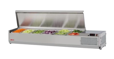 Turbo Air CTST-1500-N E-Line Countertop Salad Table 59"