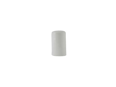 Tuxton BWI-0301 1-3/4&quot; 2 Oz. Ceramic White PepPer Shaker (1 Dozen)