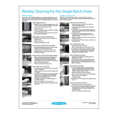 TurboChef DOC-1603 8.5" x 11" Poster