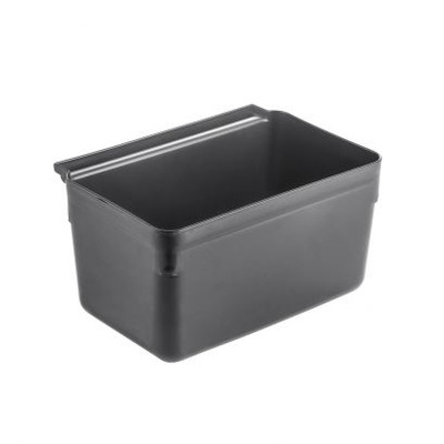 CAC China BTUC-FB Black Flatware Bin for Utility Cart BTUC Series (6 Each Per Case)