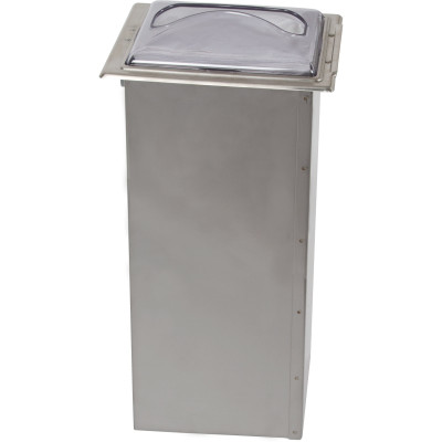 San Jamar H2003CLSS Interfold Countertop Napkin Dispenser Plastic Clear FacePlate