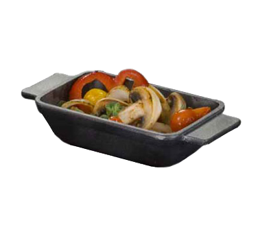 American Metalcraft CIPRT5336 9.5 Oz. Cast Iron Rectangle Baking Dish