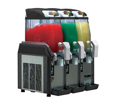 Alfa International AFCM-3 (3) 3.2 Gallon Elmeco Cold and Frozen Beverage Dispenser - 115 Volts