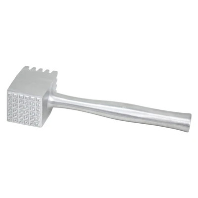 Winco AMT-4 12-3/4" OAL 4-1/4" x 2-3/4" Heavy Aluminum Meat Tenderizer