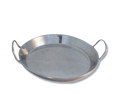Bon Chef 61249 14.8" Dia. Stainless Steel Round Spanish Tray
