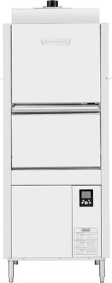 Hobart PW10N-ADV-2 Advansys 34.86" W Stainless Steel Front Loading Ventless Pot Pan Utensil Washer - 480 Volts
