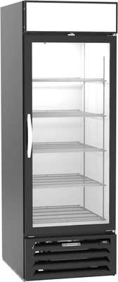 Beverage Air MMF23HC-1-B 27"W One-Section Glass Door MarketMax DUAL TEMP Merchandiser