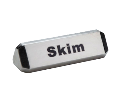 American Metalcraft TTMC3 4.75" W Stainless Steel Beverage Sign