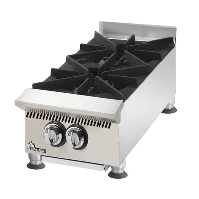 Star 802HA 12" Standard Countertop Hotplate - 60,000BTU