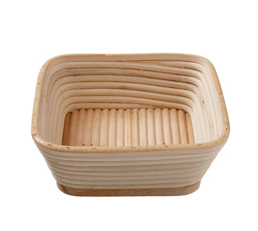 Matfer Bourgeat 118528 2 Lb. Square Banneton Proofing Basket