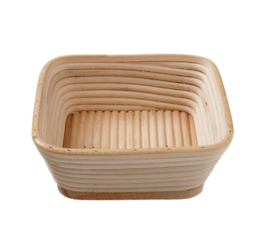 Matfer Bourgeat 118528 2 Lb. Square Banneton Proofing Basket