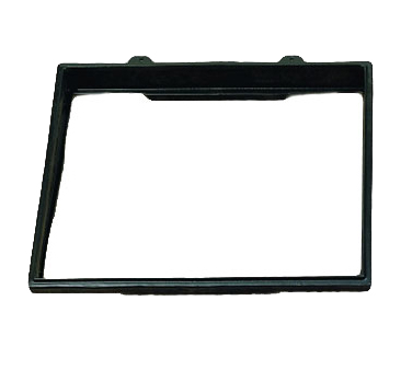 Bon Chef 9705BLKSPKLD 27" x 21.5" Black Aluminum Riser