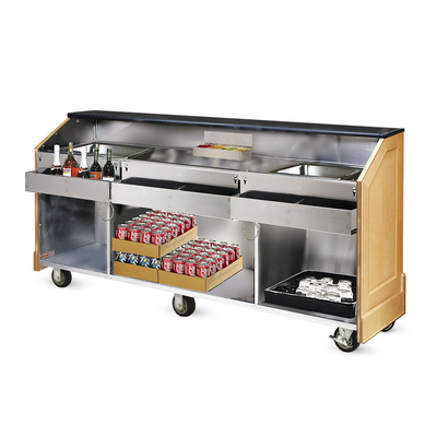 FWE ES-CB-6 72" ExeCutive Series Portable Bar