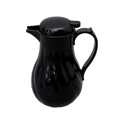 CAC China BVSR-42BK 42 Oz. Black Plastic Beverage Server (12 Each Per Case)